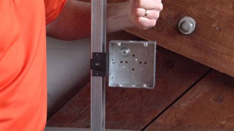 metal hold-it straps for metal boxes|metal electrical box installation.